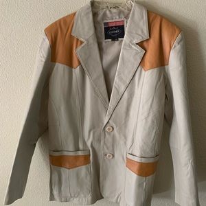 USA Suits & Blazers - Vintage Western Blazer Leather Skin Coat USA Suits & Blazers - Vintage Western Blazer Leather Skin Coat